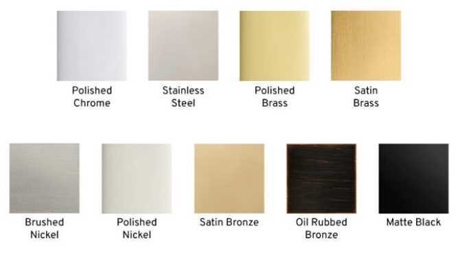 MATERIALS & FINISHES